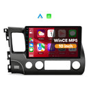 Boscer 10 inch autoradio met inbouwframe, geschikt voor Honda Civic 2006-2011