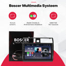 Boscer multimediasysteem: 10 inch scherm met draadloos CarPlay en Android Auto