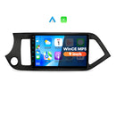 Boscer 9 inch autoradio met inbouwframe, geschikt voor Kia Picanto 2011-2017