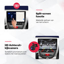 Boscer Autoradio geschikt voor Citroen, Peugeot & Toyota Aygo 2005-2014 | 10.1 inch CarPlay & Android Auto draadloos | Android 15 | Fysiek bedieningspaneel | 4+64GB