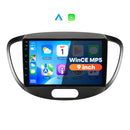 Boscer 9 inch autoradio met inbouwframe, geschikt voor Hyundai i10 2008-2013