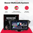 Boscer multimediasysteem: 9 inch scherm met draadloos CarPlay en Android Auto