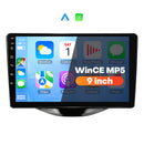 Boscer 9 inch autoradio met inbouwframe, geschikt voor Citroen, Peugeot & Toyota Aygo 2015-2020