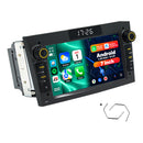 Boscer Autoradio geschikt voor Opel Corsa, Astra & Vectra 2003-2011 | 7 inch CarPlay & Android Auto draadloos | Android 15 | 2+64GB | Zwart hoofdfoto