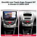 Boscer autoradio voor Toyota Aygo (2005-2014) – afbeelding 3