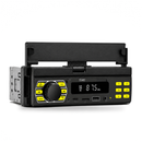 Boscer 1Din Autoradio met Ingebouwde Telefoonhouder - Bluetooth - USB, SD, AUX & USB-C - Handsfree - Afstandsbediening - Enkel DIN Auto Radio - Ingebouwde Microfoon hoofdfoto