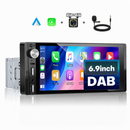 Boscer 1 Din Autoradio met Ingebouwde DAB+ – afbeelding 1