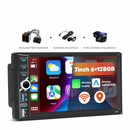 Boscer 2DIN Android 15 Autoradio – 7 Inch HD IPS Touchscreen – 6+128GB – Draadloze Apple CarPlay & Android Auto – GPS, Bluetooth, WiFi, USB & USB-C – Inclusief Achteruitrijcamera & Microfoon – afbeelding 5