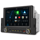 Boscer 1Din Autoradio - Apple Carplay & Android Auto - Android 10 - 6,2 Inch HD Touchscreen - Bluetooth, USB & MP5 - Achteruitrijcamera & Externe Microfoon hoofdfoto