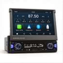 Boscer 1 Din Autoradio met Klapscherm - Draadloos Apple CarPlay & Android Auto - 7 Inch Scherm - Bluetooth & FM/AM Radio (RDS) - Incl. Afstandsbediening, Achteruitrijcamera & Microfoon hoofdfoto