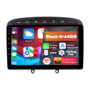 Boscer Autoradio geschikt voor Peugeot 308 2007-2015 | 9 inch CarPlay & Android Auto draadloos | Android 15 | 4+64GB | 8-core hoofdfoto