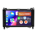Boscer Autoradio geschikt voor Mercedes Benz B200 2008-2011 | 9 inch CarPlay & Android Auto draadloos | Android 15 | 6+128GB hoofdfoto