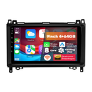 Boscer Autoradio geschikt voor Mercedes Benz B200 2008-2011 | 9 inch CarPlay & Android Auto draadloos | Android 15 | 4+64GB | 8-core hoofdfoto