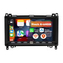 Boscer Autoradio geschikt voor Mercedes Benz B200 2008-2011 | 9 inch CarPlay & Android Auto draadloos | Android 15 | Fysiek bedieningspaneel | 4+64GB hoofdfoto