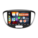 Boscer Autoradio geschikt voor Hyundai i10 2008-2013 | 9 inch CarPlay & Android Auto draadloos | Android 15 | Fysiek bedieningspaneel | 4+64GB hoofdfoto