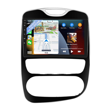Boscer Autoradio geschikt voor Renault Clio 2013-2018 | 7 inch CarPlay & Android Auto draadloos | Android 15 | 4+64GB