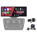 CarPlay-scherm met Navigon-adapter op de originele navigatiehouder, geschikt voor VW up!, Skoda Citigo en Seat Mii