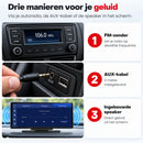 Boscer CarPlay-scherm met Navigon-adapter - geluid