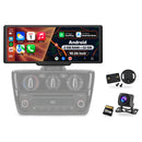 CarPlay-scherm met Navigon-adapter op de originele navigatiehouder, geschikt voor VW up!, Skoda Citigo en Seat Mii