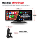 Boscer CarPlay-scherm met Navigon-adapter - maten
