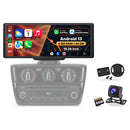 CarPlay-scherm met Navigon-adapter op de originele navigatiehouder, geschikt voor VW up!, Skoda Citigo en Seat Mii