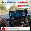 Op je originele navigatiehouder: draaien en kantelen, net als de originele navigatie
