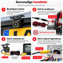 Boscer 12 LED Achteruitrijcamera set