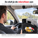 Boscer Externe Microfoon voor autoradio (3,5 mm jack)