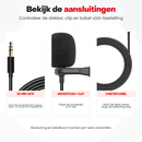 Boscer Externe Microfoon voor autoradio (3,5 mm jack)