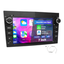 Boscer Autoradio geschikt voor Opel Corsa, Astra & Vectra 2003-2011 | 7 inch CarPlay & Android Auto draadloos | Android 15 | 4+64GB | Zwart hoofdfoto