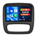 Boscer Autoradio geschikt voor Opel & Renault Trafic | 9 inch CarPlay & Android Auto draadloos | Android 15 | 4+64GB hoofdfoto