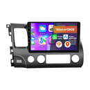 Boscer Autoradio geschikt voor Honda Civic 2006-2011 | 10.1 inch CarPlay & Android Auto draadloos | Android 15 | 6+128GB hoofdfoto