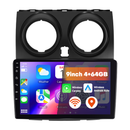 Boscer Autoradio geschikt voor Nissan Qashqai 2006-2016 Low uitvoering | 9 inch CarPlay & Android Auto draadloos | Android 15 | 4+64GB hoofdfoto