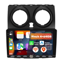 Boscer Autoradio geschikt voor Nissan Qashqai 2006-2016 Low uitvoering | 9 inch CarPlay & Android Auto draadloos | Android 15 | Fysiek bedieningspaneel | 4+64GB hoofdfoto