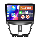 Boscer Autoradio geschikt voor Peugeot 207 2009-2013 | 9 inch CarPlay & Android Auto draadloos | Android 15 | 6+128GB hoofdfoto