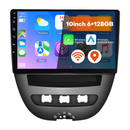 Boscer Autoradio geschikt voor Citroen, Peugeot & Toyota Aygo 2005-2014 | 10.1 inch CarPlay & Android Auto draadloos | Android 15 | 6+128GB hoofdfoto