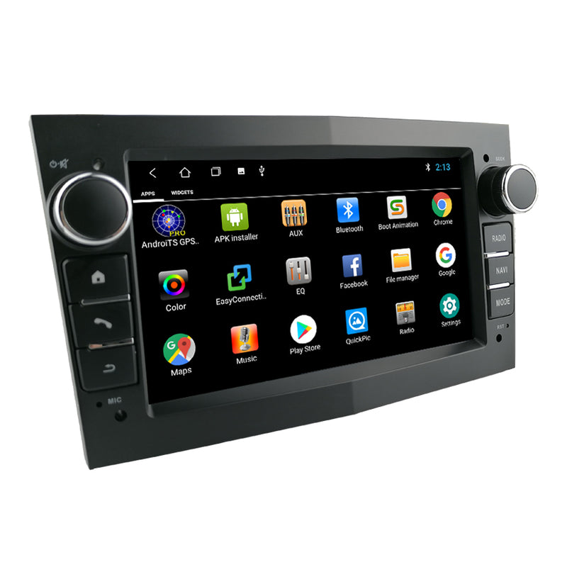 Opel Autoradio | Android 9.1 | Apple Carplay & Android Auto | Navigatiesysteem | Zwart | Achteruitrijcamera